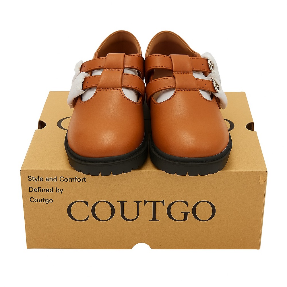 Brown Mary Jane Shoes Toddler size 12